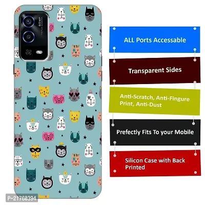 Oppo A55 Back Cover Designer Printed Soft Case-thumb3