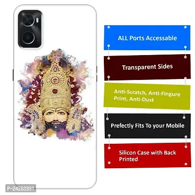 Oppo A76 Back Cover Designer Printed Soft Case-thumb3