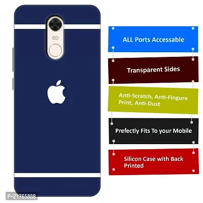 Redmi Note 5 Back Cover Designer Printed Soft Case-thumb3