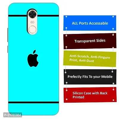 Redmi Note 5 Back Cover Designer Printed Soft Case-thumb3