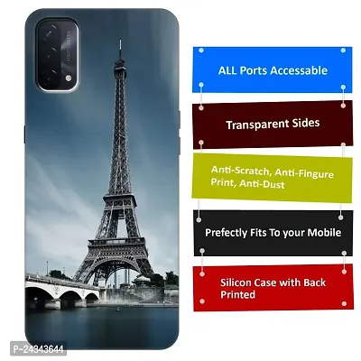 OPPO A74 5G Back Cover Designer Printed Soft Case-thumb3