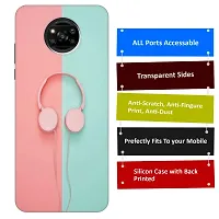 POCO X3 Back Cover Designer Printed Soft Case-thumb2