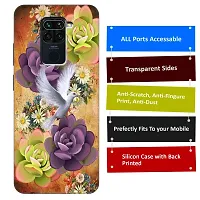 REDMI Note 9 Back Cover Designer Printed Soft Case-thumb2