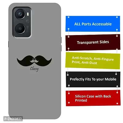 Oppo A96 Back Cover Designer Printed Soft Case-thumb3