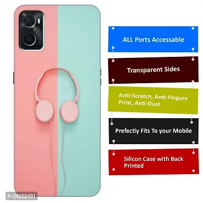 Oppo A76 Back Cover Designer Printed Soft Case-thumb3