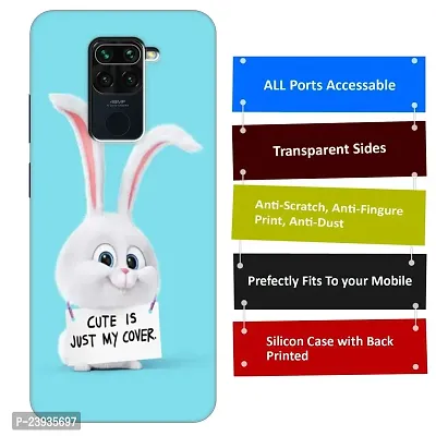 REDMI Note 9 Back Cover Designer Printed Soft Case-thumb3