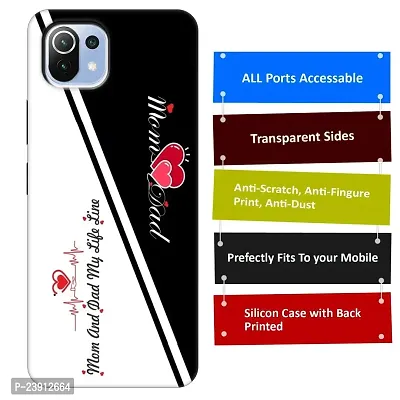 Mi 11 Lite Back Cover Designer Printed Soft Case-thumb3