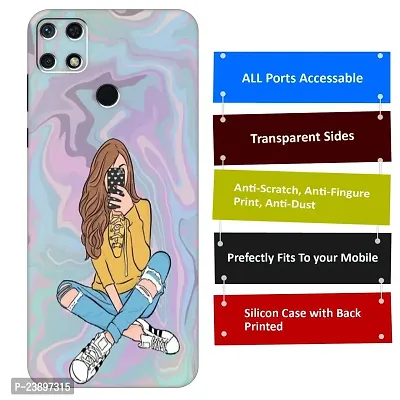 REDMI 10 Power Back Cover Designer Printed Soft Case-thumb3