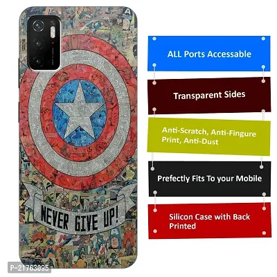 Poco M3 Pro 5G Back Cover Designer Printed Soft Case-thumb3