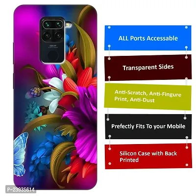 REDMI Note 9 Back Cover Designer Printed Soft Case-thumb3