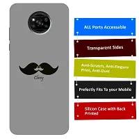 POCO X3 Back Cover Designer Printed Soft Case-thumb2