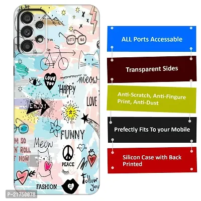 Samsung Galaxy A23 Back Cover Designer Printed Soft Case-thumb3