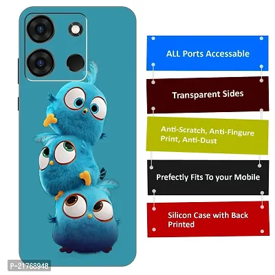 Infinix Smart 7 Back Cover Designer Printed Soft Case-thumb3