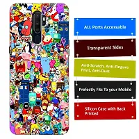 OPPO A5 2020 Back Cover Designer Printed Soft Case-thumb2
