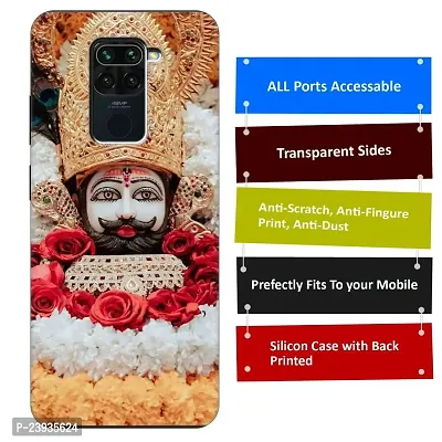 REDMI Note 9 Back Cover Designer Printed Soft Case-thumb3