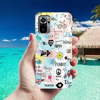 Redmi Note 10S Back Cover Designer Printed Soft Case-thumb3