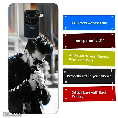 REDMI Note 9 Back Cover Designer Printed Soft Case-thumb3