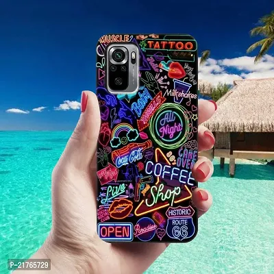 Redmi Note 10S Back Cover Designer Printed Soft Case-thumb4