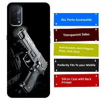 OPPO A74 5G Back Cover Designer Printed Soft Case-thumb2