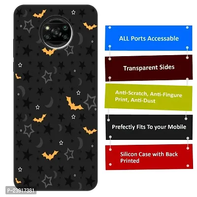 POCO X3 Back Cover Designer Printed Soft Case-thumb3