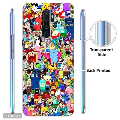 OPPO A5 2020 Back Cover Designer Printed Soft Case-thumb2