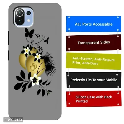 Mi 11 Lite Back Cover Designer Printed Soft Case-thumb3