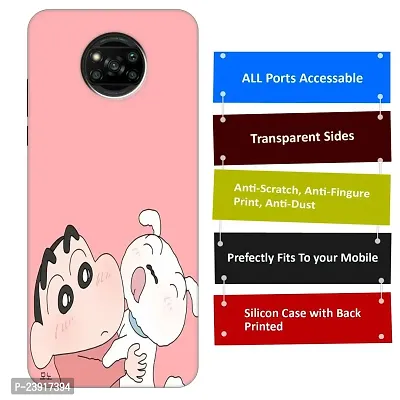 POCO X3 Back Cover Designer Printed Soft Case-thumb3