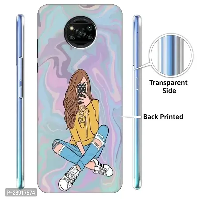 POCO X3 Back Cover Designer Printed Soft Case-thumb2