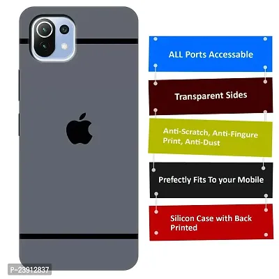 Mi 11 Lite Back Cover Designer Printed Soft Case-thumb3