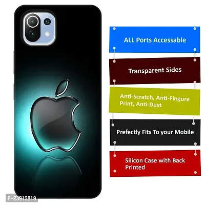 Mi 11 Lite Back Cover Designer Printed Soft Case-thumb3