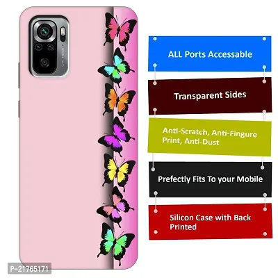 Redmi Note 10 Back Cover Designer Printed Soft Case-thumb3