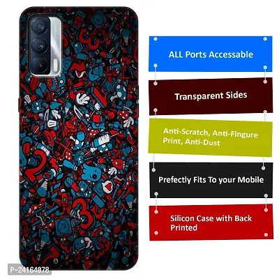 realme X7 Max Back Cover Designer Printed Soft Case-thumb3