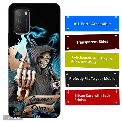 POCO M3 Back Cover Designer Printed Soft Case-thumb3