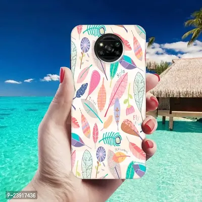 POCO X3 Back Cover Designer Printed Soft Case-thumb4