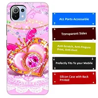 Mi 11 Lite Back Cover Designer Printed Soft Case-thumb2