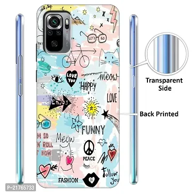 Redmi Note 10S Back Cover Designer Printed Soft Case-thumb2