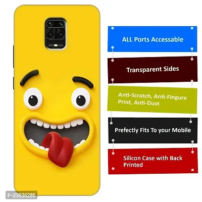 REDMI Note 9 Pro Max Back Cover Designer Printed Soft Case-thumb3