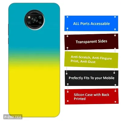 POCO X3 Back Cover Designer Printed Soft Case-thumb3