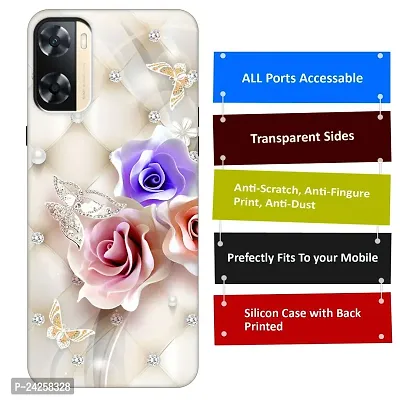 OPPO A77 Back Cover Designer Printed Soft Case-thumb3