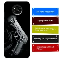 POCO X3 Back Cover Designer Printed Soft Case-thumb2