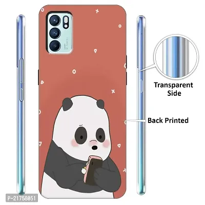 Oppo Reno 6 5G Back Cover Designer Printed Soft Case-thumb2