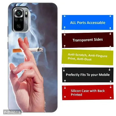 Redmi Note 10 Back Cover Designer Printed Soft Case-thumb3