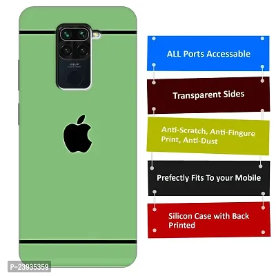 REDMI Note 9 Back Cover Designer Printed Soft Case-thumb3