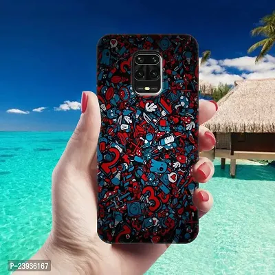 REDMI Note 9 Pro Max Back Cover Designer Printed Soft Case-thumb4