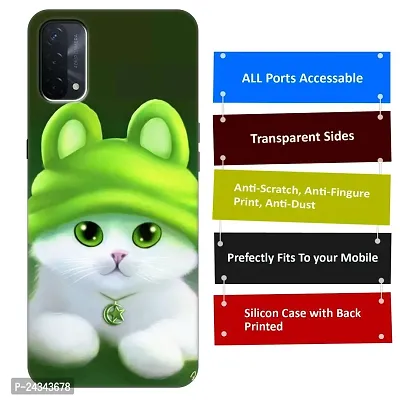 OPPO A74 5G Back Cover Designer Printed Soft Case-thumb3