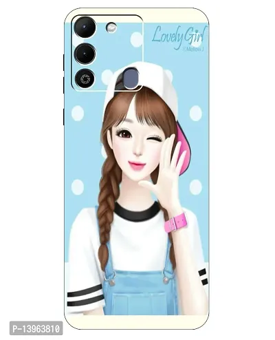 Tecno Spark 8C Back Cover Designer Printed Soft Case