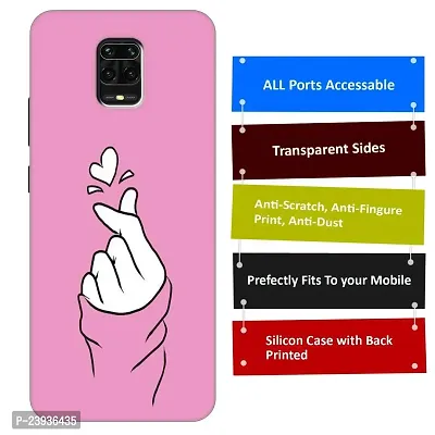 REDMI Note 9 Pro Max Back Cover Designer Printed Soft Case-thumb3