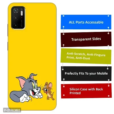 Poco M3 Pro 5G Back Cover Designer Printed Soft Case-thumb3