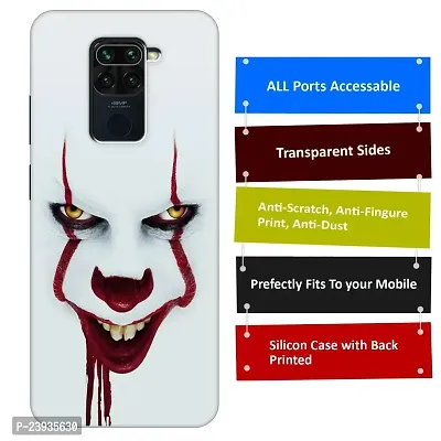 REDMI Note 9 Back Cover Designer Printed Soft Case-thumb3