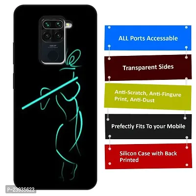 REDMI Note 9 Back Cover Designer Printed Soft Case-thumb3